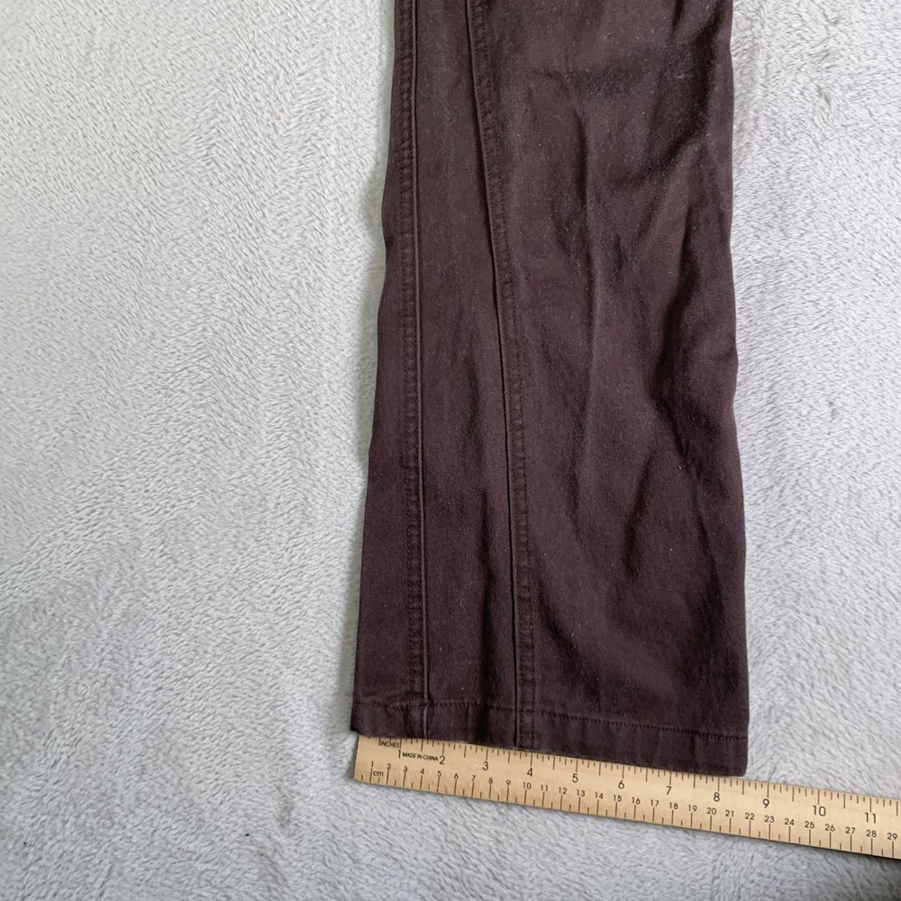 Mintcrew Jeans Mens 38x30 Brown Straight Leg 100% Cotton Button Fly Denim Pants - Picture 11 of 16